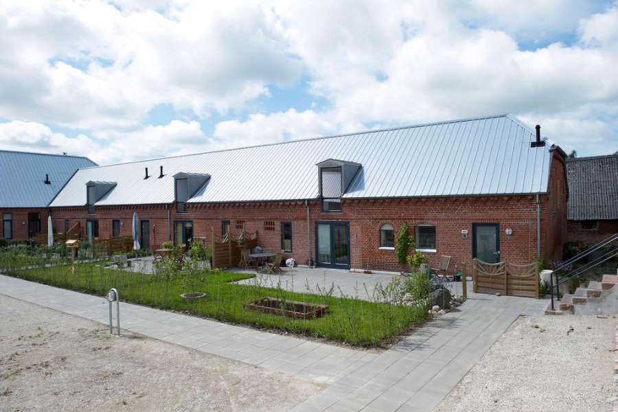 Renovering af landbrugsbygning tag